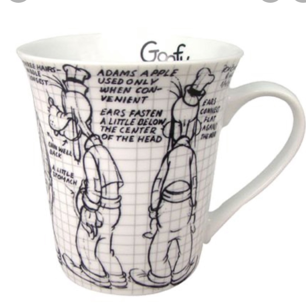 Disney Goofy Sketch Mug